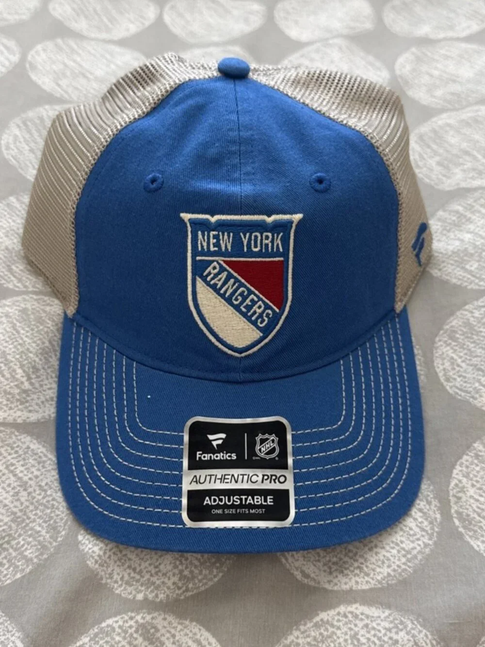 NWT Fanatics New York Rangers 2026 NHL Winter Classic Trucker Adjustable Hat